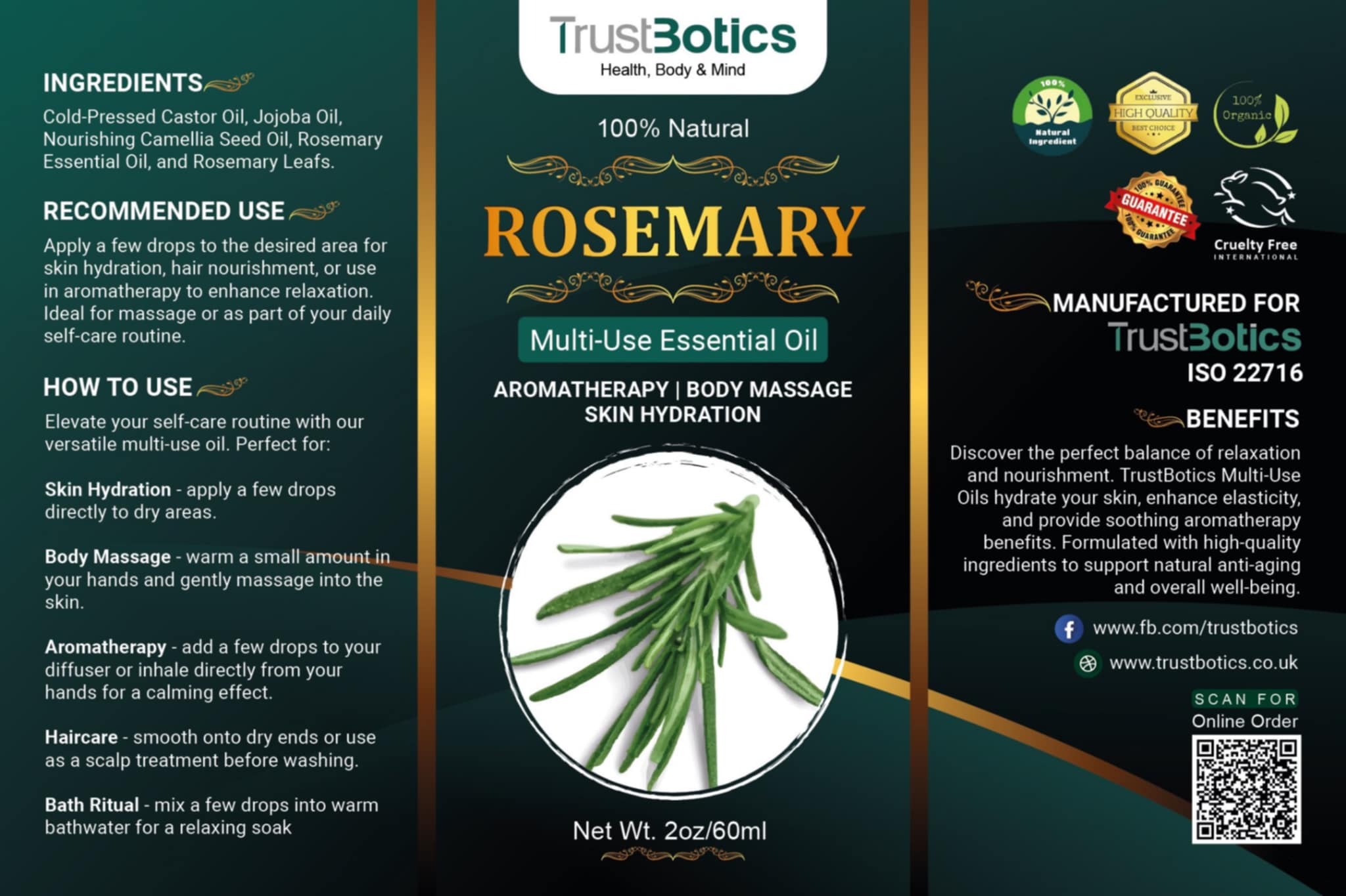 TrustBotics New Essential Oils - Pre-Order the 2025 Luxury Edition