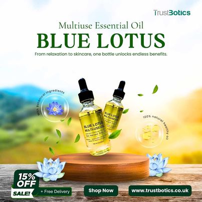 Hidden Magic of Multi-Use Blue Lotus Essential Oil