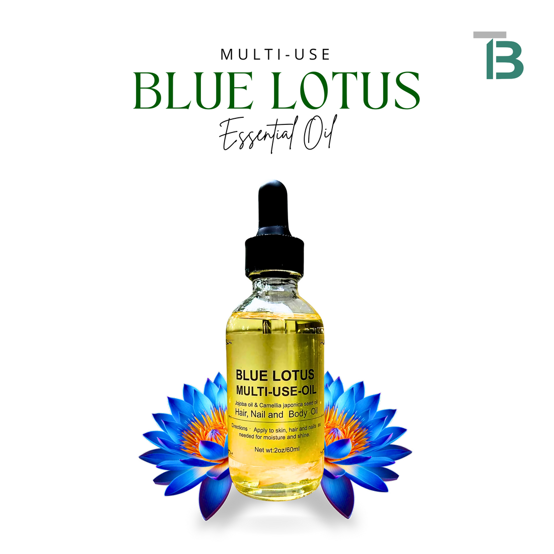 Sumptuous Results of Multitasking Blue Lotus Essential Oil