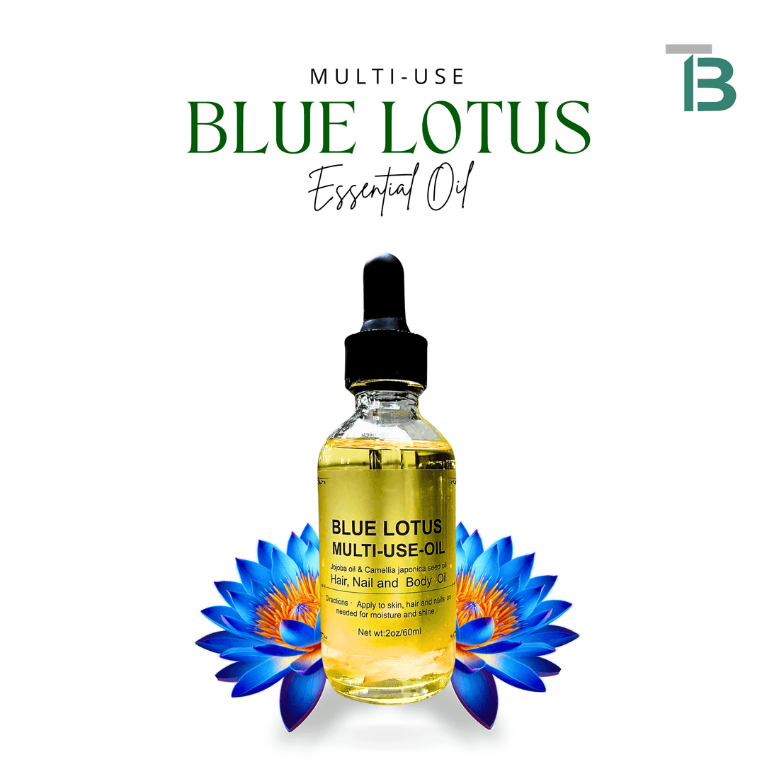 Blue Lotus Essential Oil | Top Essential Oils For Multiuse Solution