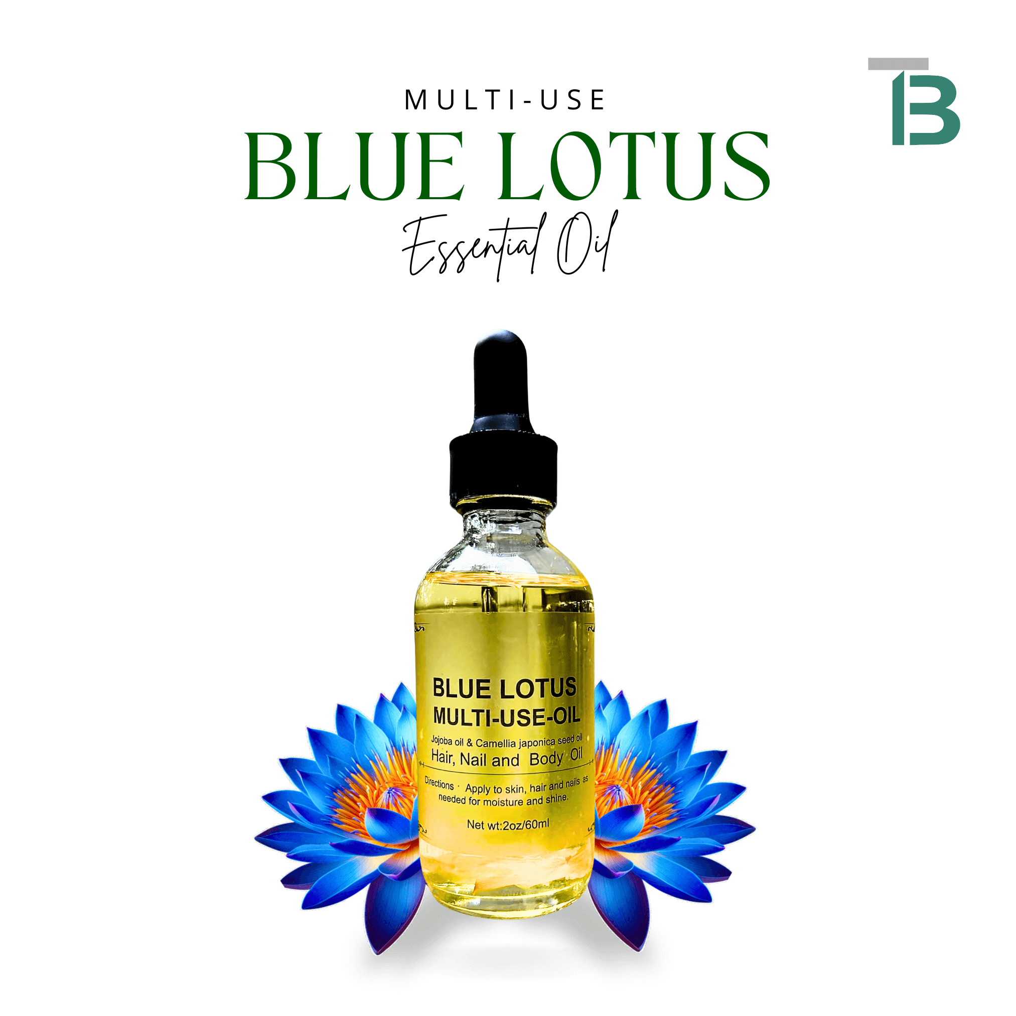 Blue Lotus Essential Oil | Top Essential Oils For Multiuse Solution