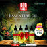 TrustBotics Big Sale – Multi-Use Essential Oils Combo Offer for Healthy Skin & Life, premium set of essential oils with special price £90, free delivery, lush botanical background.