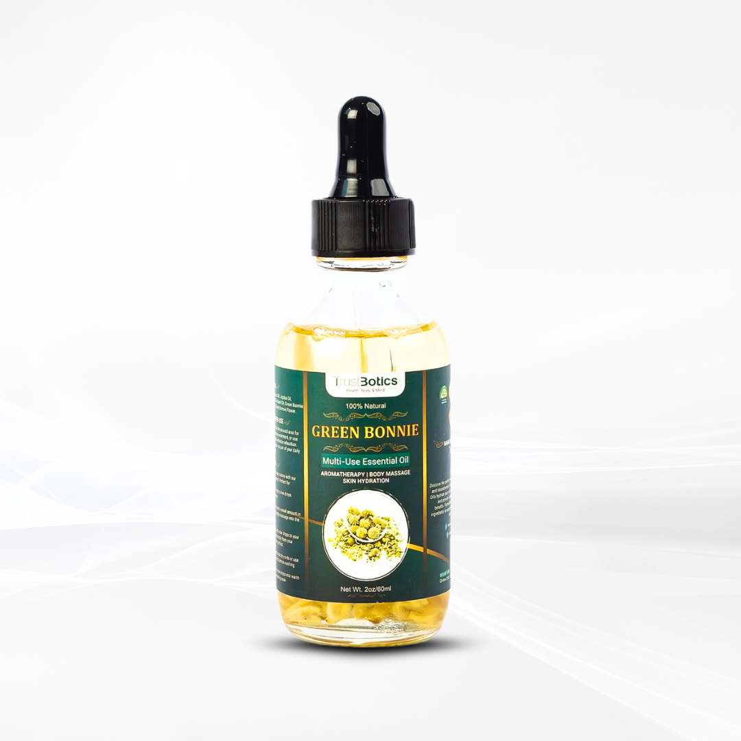 Green Bonnie Flower | Essential Oil for Fresh Skin &amp; Daily Balance