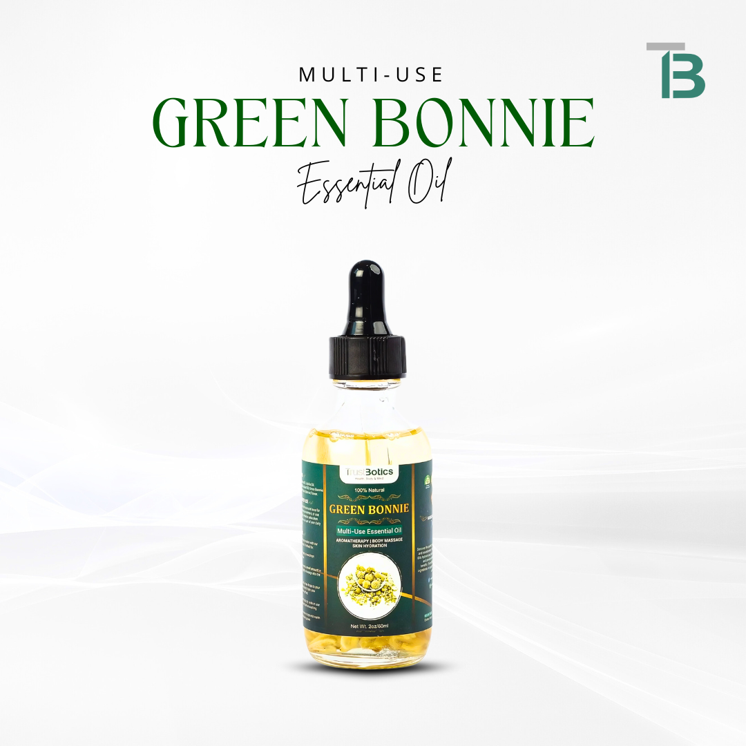 Green Bonnie Flower | Essential Oil for Fresh Skin &amp; Daily Balance