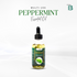 TrustBotics Multi-Use Peppermint Essential Oil bottle on white background with product branding, highlighting fresh and energizing natural formula.